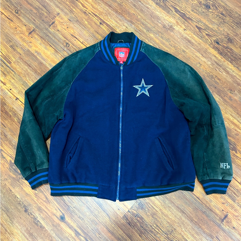 Vintage Dallas Cowboys Varsity Jacket - Size XL